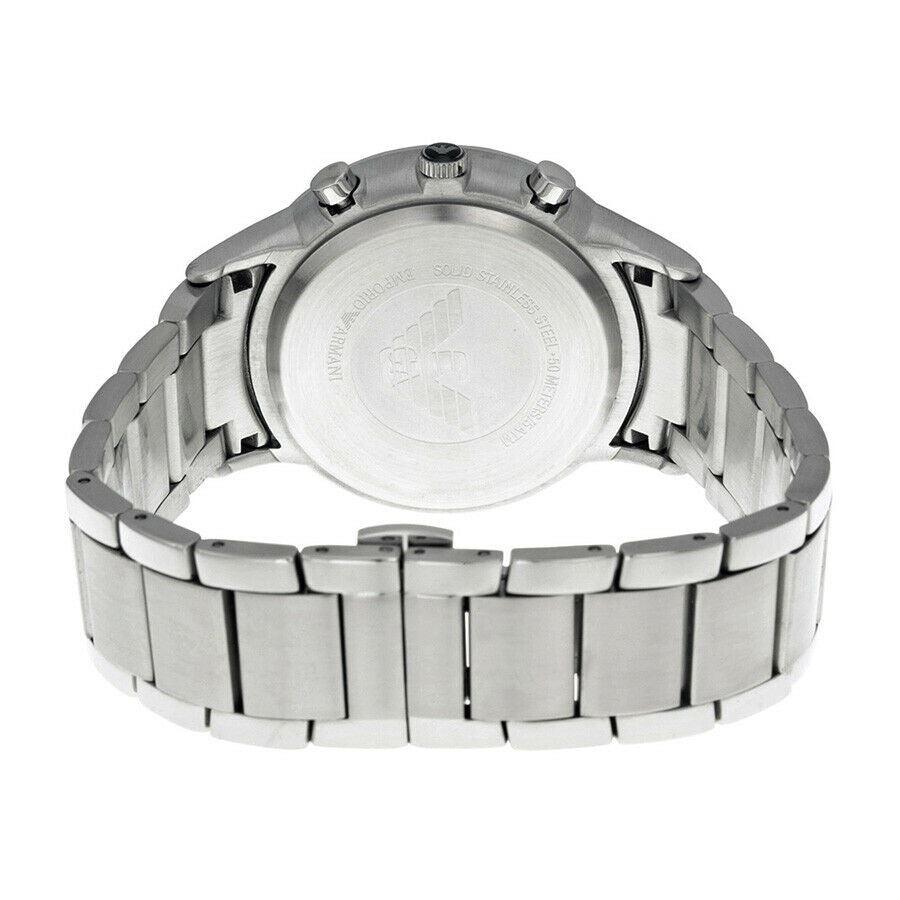 Emporio Armani AR2434 Classic Chronograph Black Dial Steel Men's Watch - Watch Home™ Emporio Armani AR2434 Classic Chronograph Black Dial Steel Men's Watch - Watch Home™